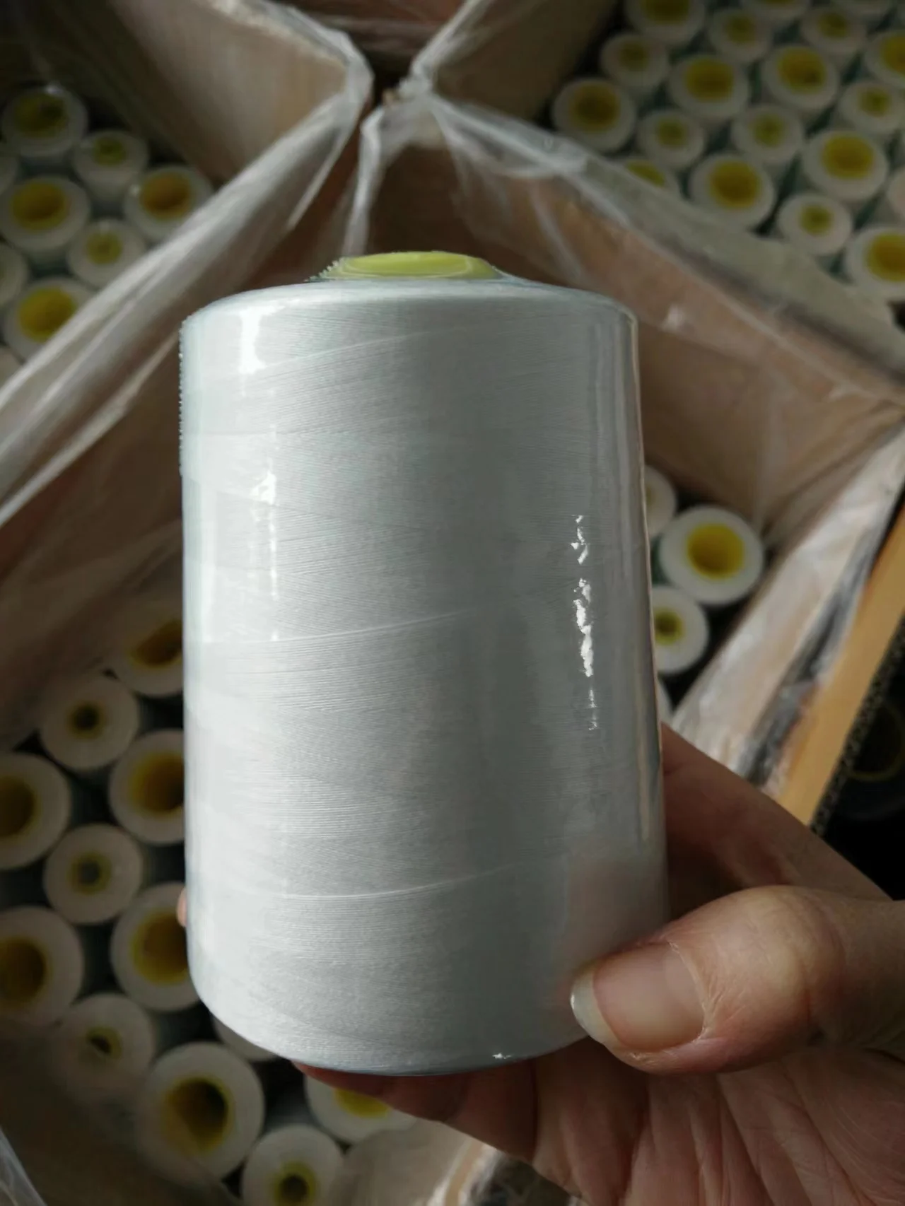 high quality 402 100% polyester core spun thread sewing Threads for sewing machine