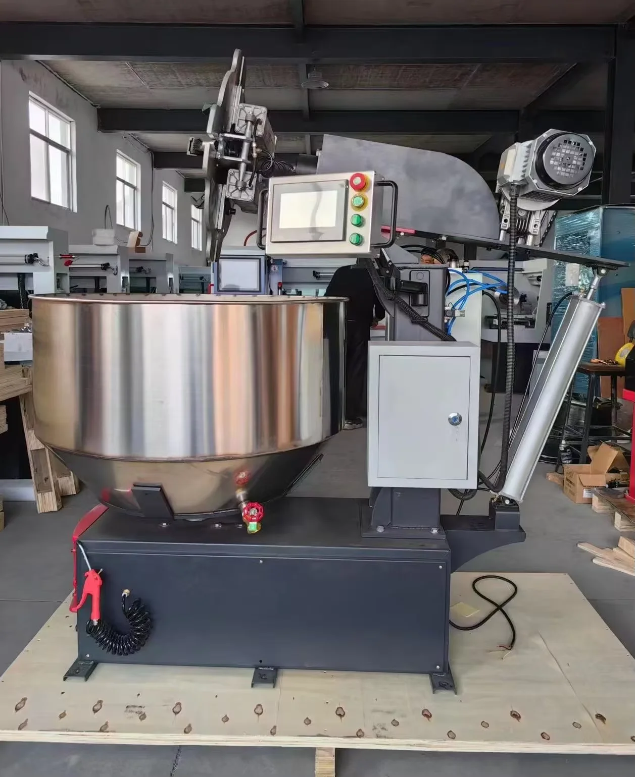 Fully automatic wheel hub polishing grinding machine for Aluminum alloy rims refurbish remove rust scratch repair