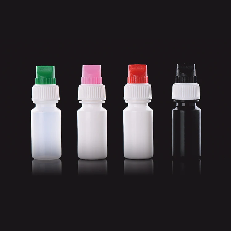 Ldpe plastic dropper bottle 100ml 120ml with childproof screw cap