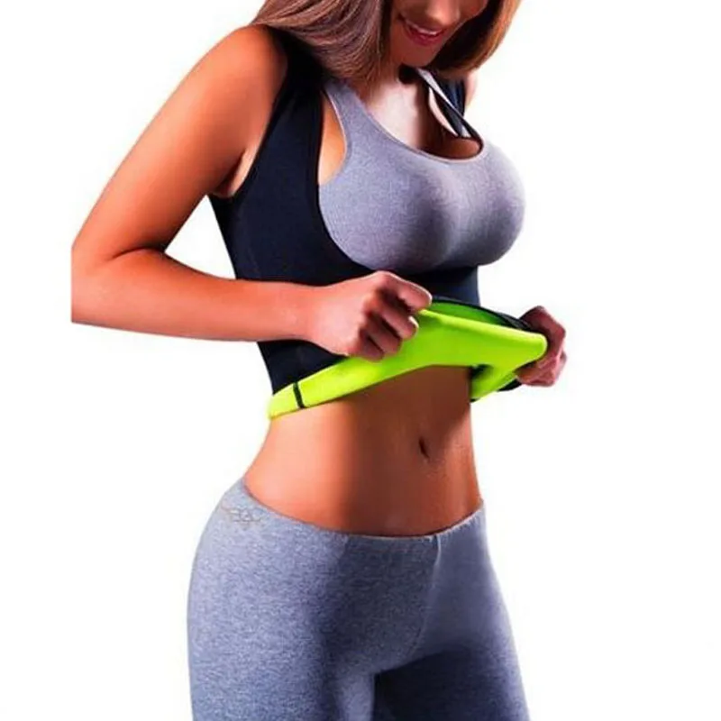 Women Sweat Sauna Body Shapers Vest Waist Fitness Trainer Weight Loss Neoprene Waist Cincher Anti cellulite Burning Fat