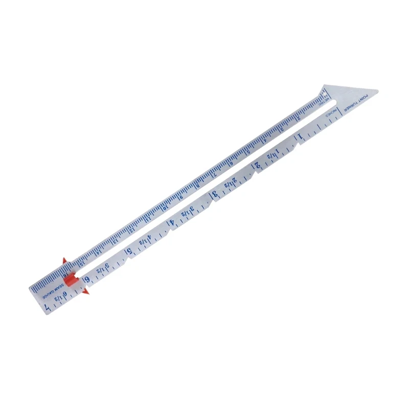Homemade Sewing Edge Ruler Manual DIY Ruler Manual Patchwork Ruler Positioning Measure Button Edge Distance Parallel Lines
