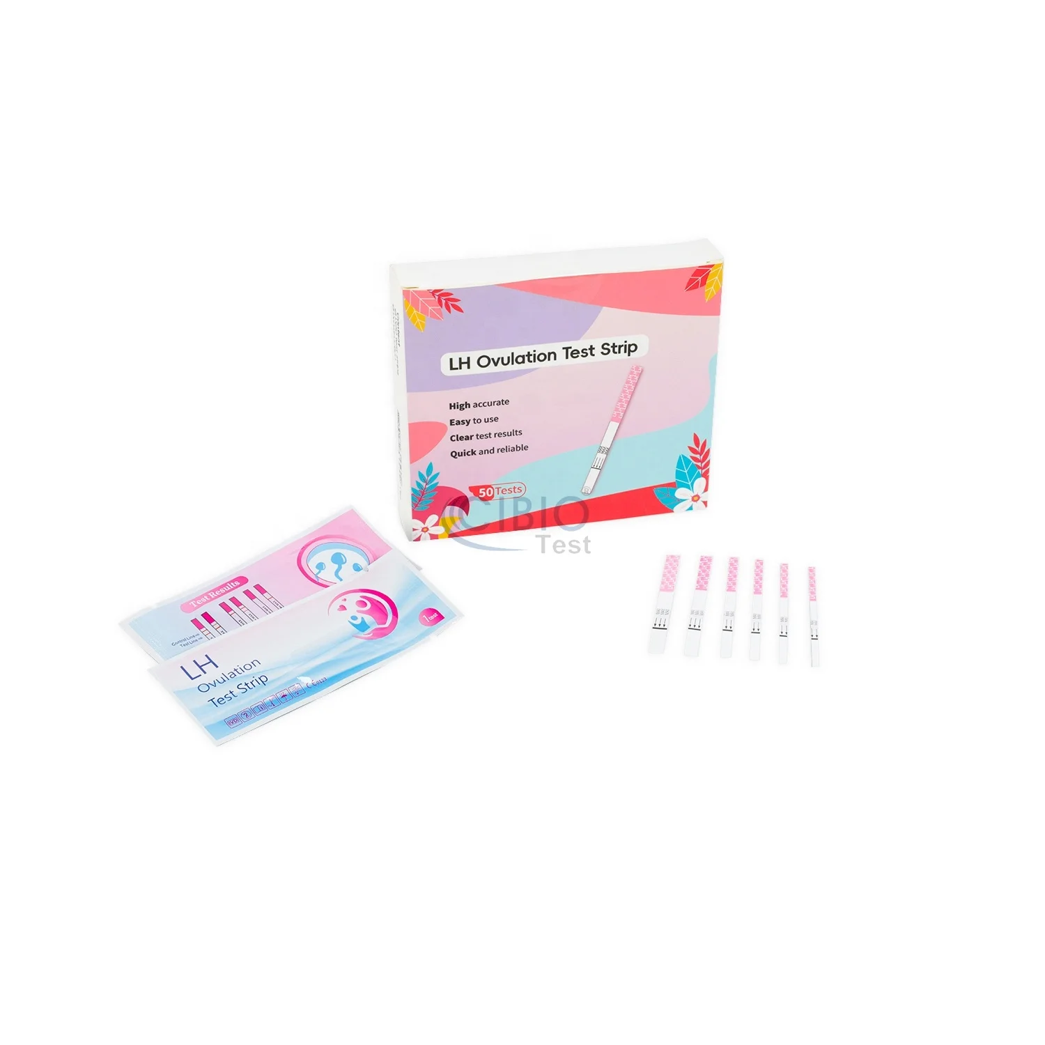 Home Ovulation Test Strips, 25 Pack Fertility Tests, Ovulation Predictor Kit, Co-innovation Ovulation Predictor