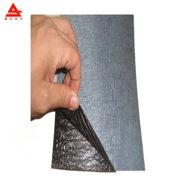 Pre-Applied  High-performance Self-adhesive Polymer SBS Modified Bitumen Membrane Waterproofing for Basement sample