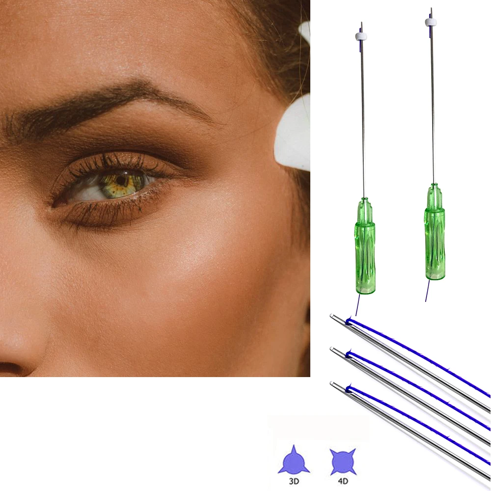 
High quantity pdo threads for eyes cog 6d blunt 21G60mm for foxes eye 