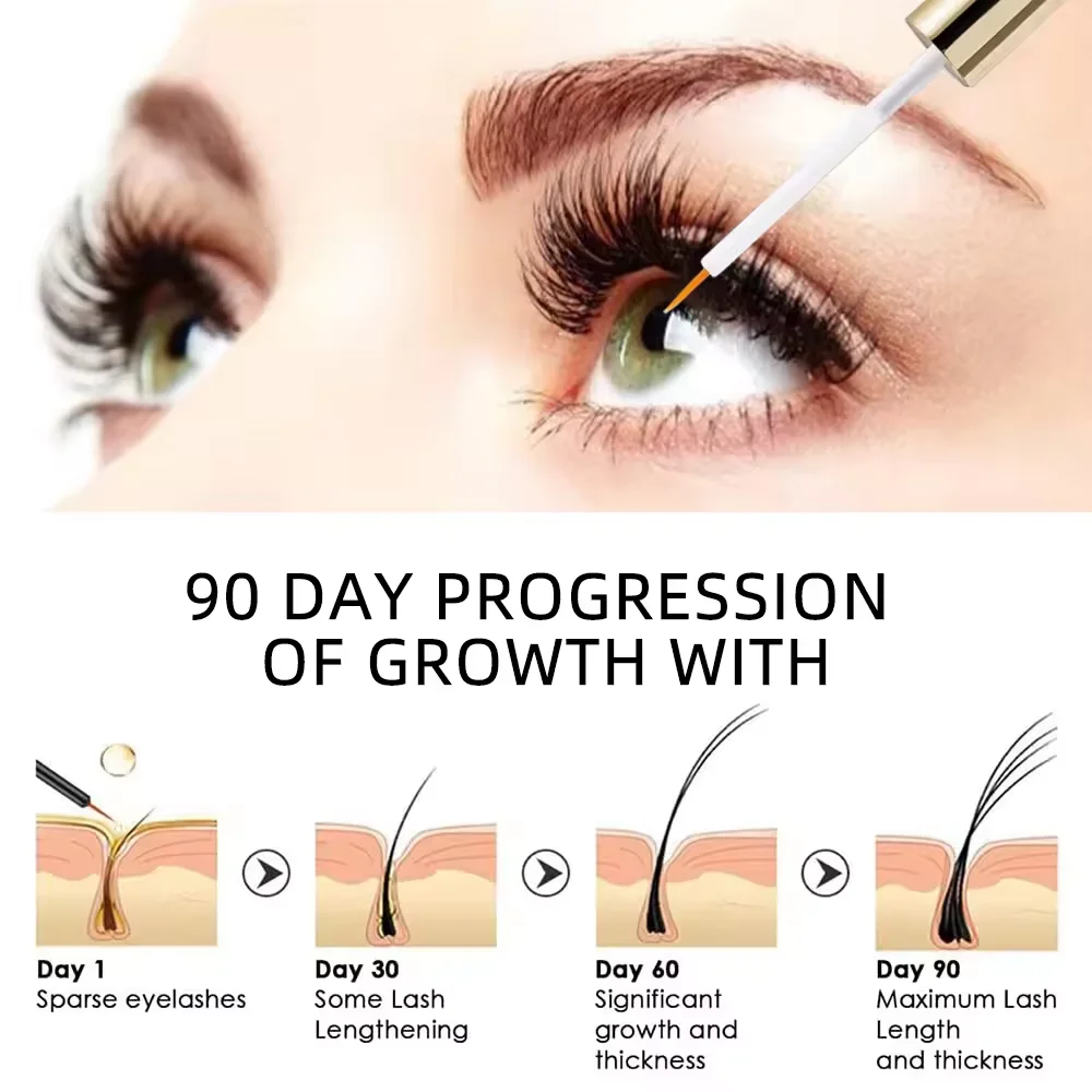 private label Eyelashes Eyebrow Enhancer Natural Oil Eyelash growth Serum customized For Eyelash Growth wholesale