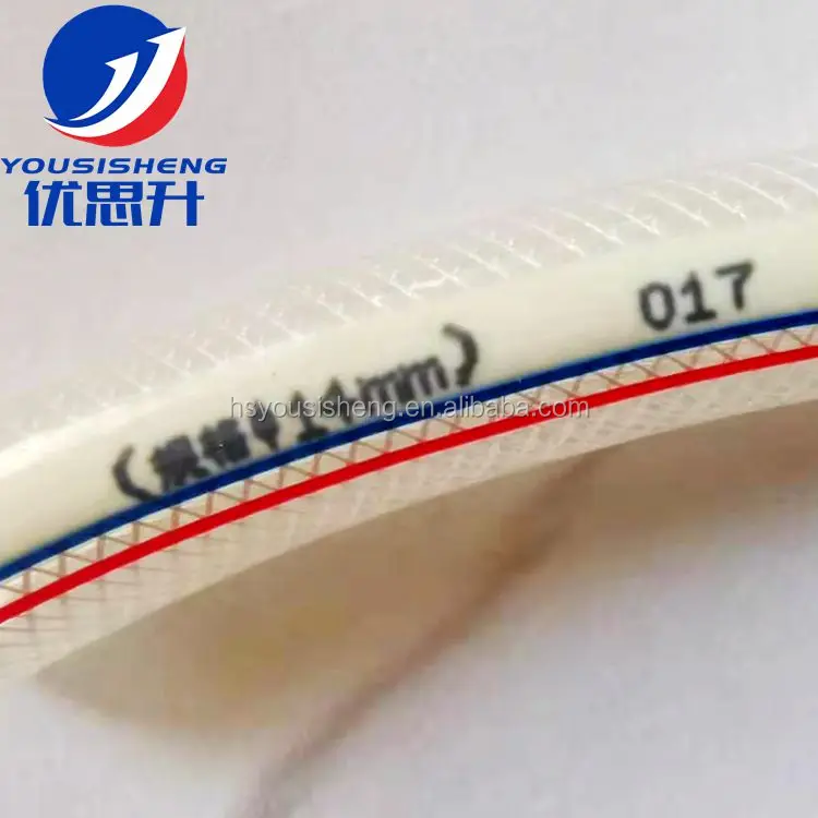 Fiber Hose Wear-resistant and Durable Reinforced PVC 12 Bar 36 Bar 5mm 10mm 7.2kg/roll FR1-0510 Cutting 3/16