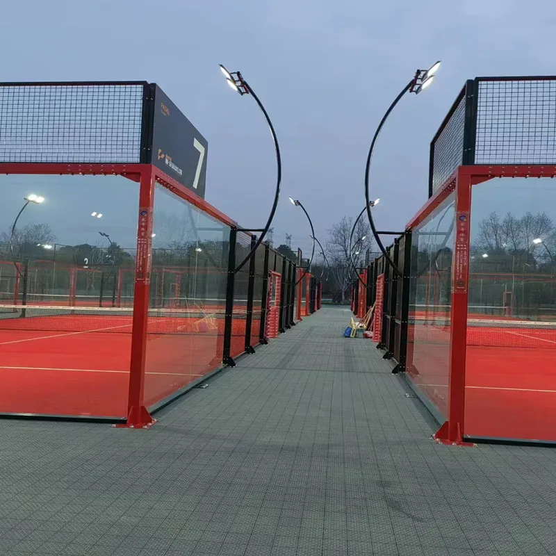 High quality professional tennis court 10X20m panoramic court