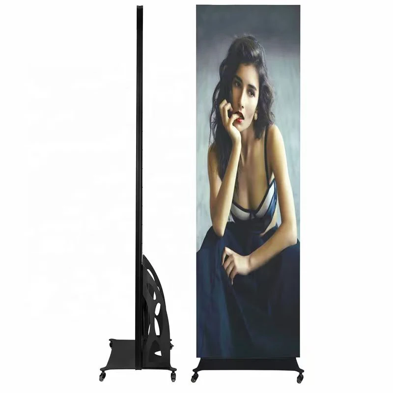 Colorful Hd Poster Screen 4g Wifi Video Poster Digit Led Display Stand Store Showing Led Screens