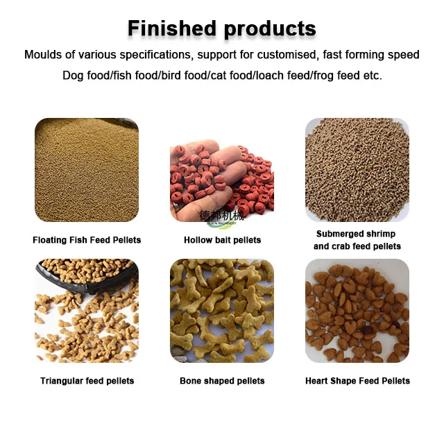 400-500kg/h Floating Fish Feed Pellet Make Machine  Automatic Poultry Feed Extruder Pet Feed Pellet Machine