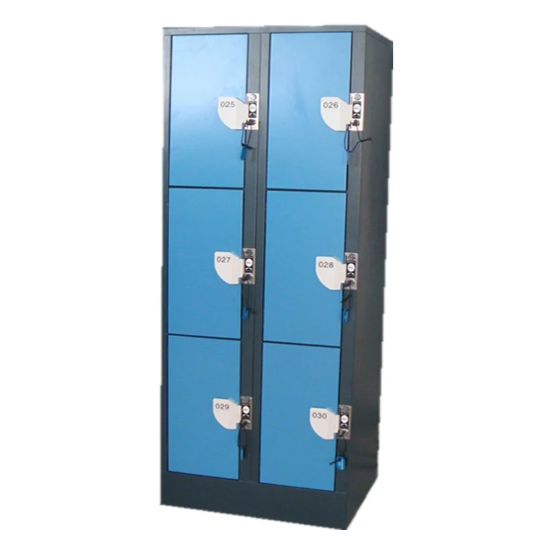 Coin Locker Steel Coin Lock Operate Locker Single Column Doors Coin Locker for Things Storage