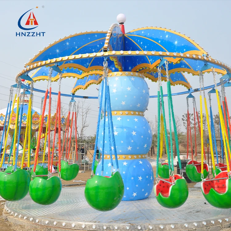 24 Seats High Quality Factory Supply Rides Amusement Park Equipment Product Flying Chair Amusement Machine