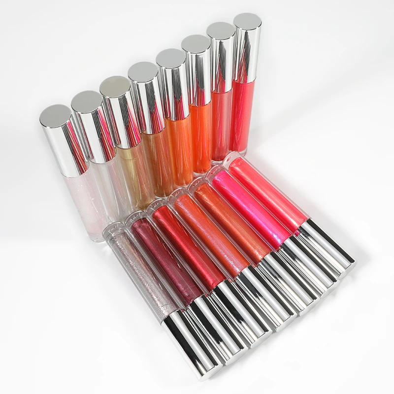 Ochain Private Label Moisturizing Glossy and Cruelty-Free Waterproof Shimmer Lip Gloss with natural Ingredients