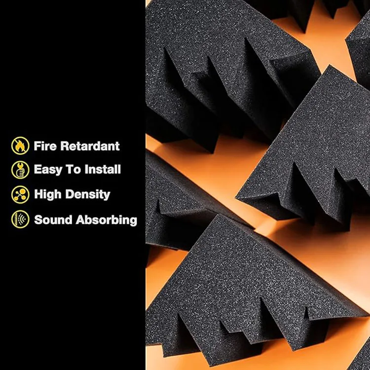 Factory Polyurethane Foam Bass Trap Panel Use In Recording Room And Home Acoustic Foam Bass Trap Corner Cube Pu Low Voice