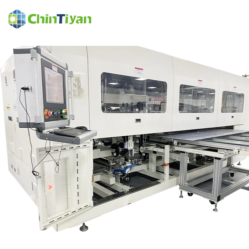 Bus Welding Machine solar panel production line Solar module assembly line