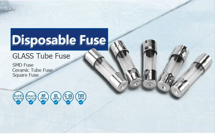 Manufacturers Direct Sales Superior Quality SMD Ceramic Glass Tube Fuse Components 5*20 6*30T Series Low Fuses Fuseholders