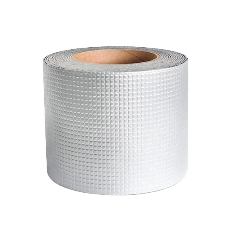 Super Repair Crack Aluminium Foil Butyl Waterproof Tape Aluminum Foil For Butyl Tape 4 Butyl Window Flashing Tape For Roof Seam