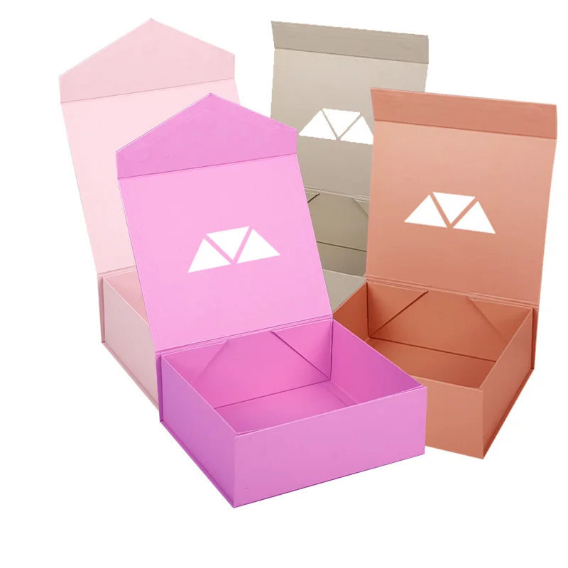 Custom luxury cardboard box for clothing packiging magnetic shipping box for clothes T shirt large gift packaging paper box