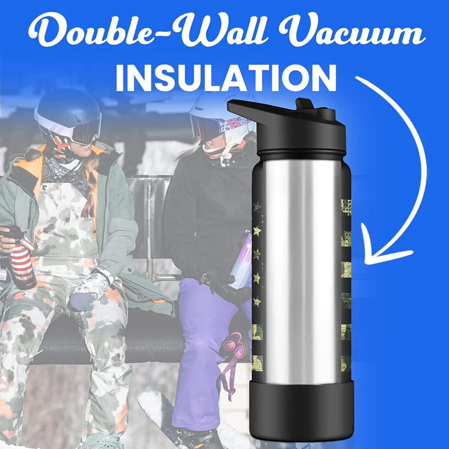 Sports Canteen 18/8 Bpa free hot and cold custom logo tea infuser gym double wall vacuum insulated water bottle