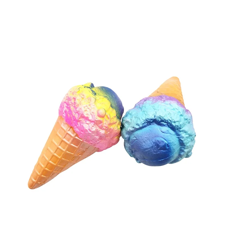 Factory Wholesale Best Seller PU Foam Squishy Doughnut Hamburger Food Toy for Kid