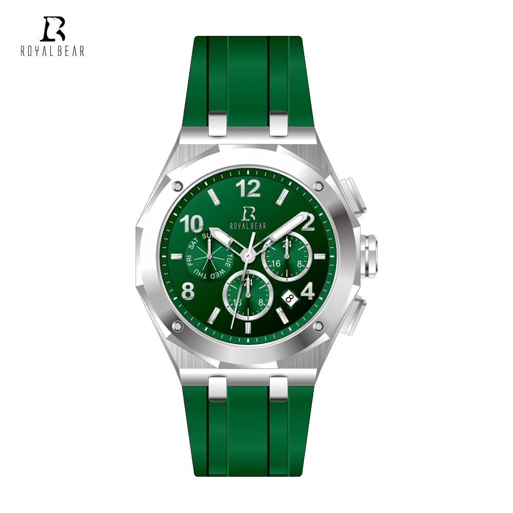 Chrono Luxury Stainless steel 316L Japan multifunctional movement 5 ATM MOQ 50pcs Men Watch