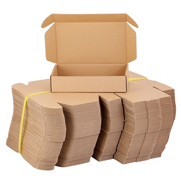in stock RTS cardboard packaging mailing moving small shipping boxes corrugated box
