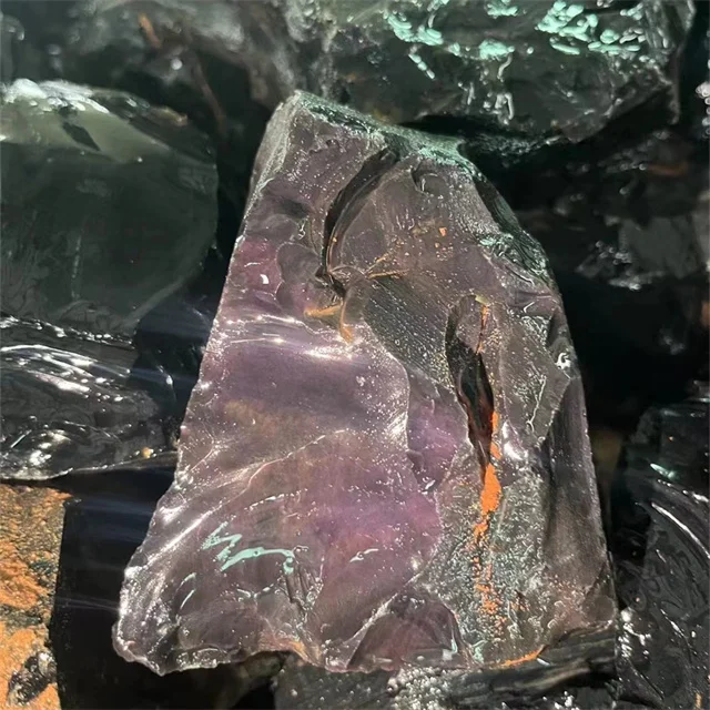Wholesale Raw Crystals Healing Stones Natur rainbow Eye Obsidian Crystal Rough Gemstone for Sale