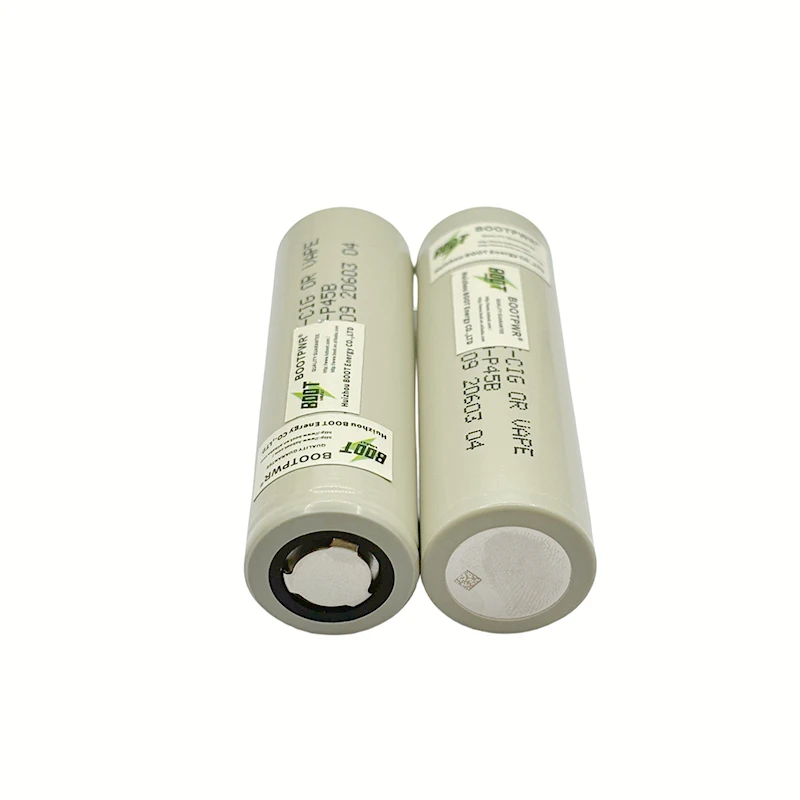 Taiwan INR21700 P45b 4500mAh 3.6V 45A rechargeable lithium high discharge rate low temperature MoLi battery For electric tool
