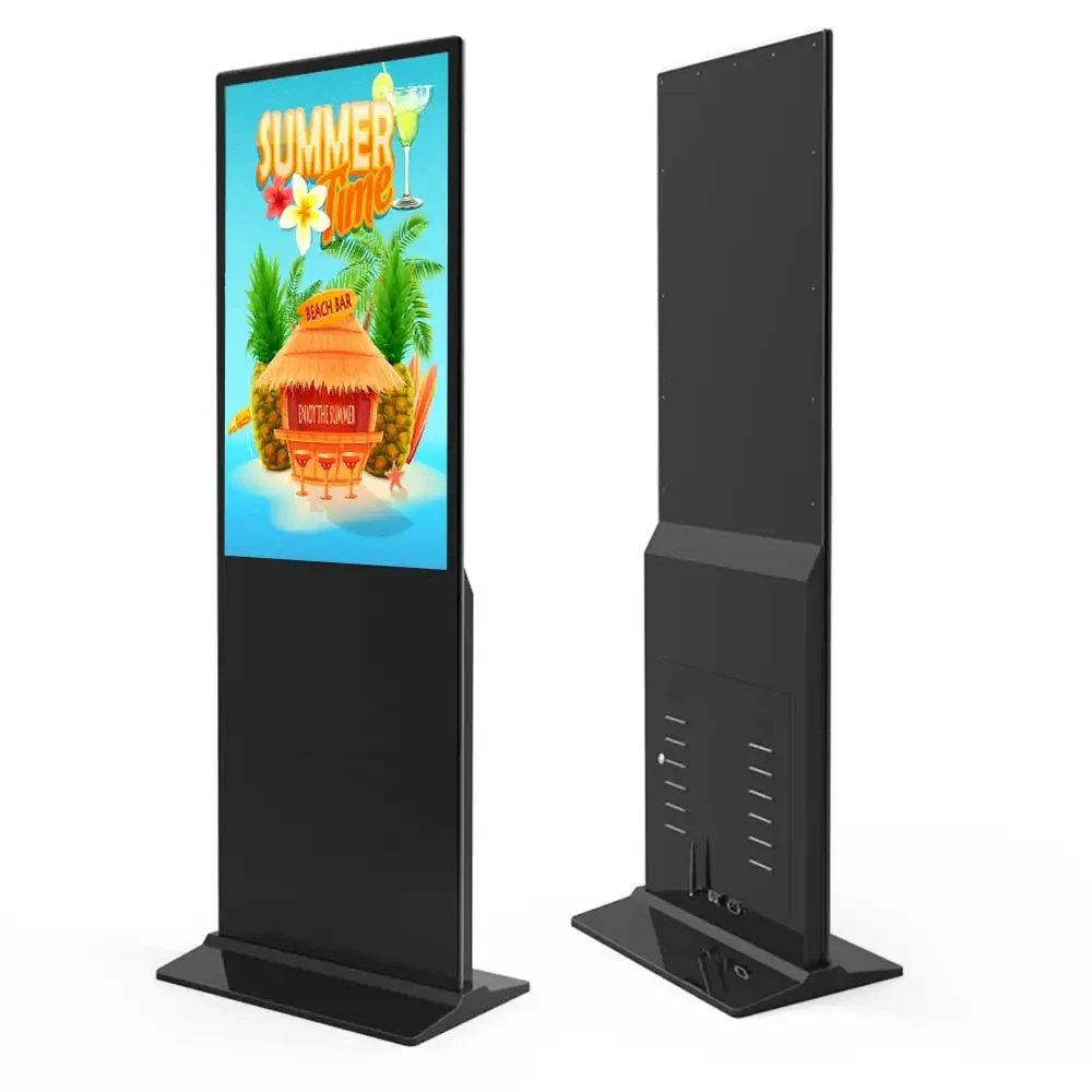 43-86 дюймов напольная подставка Sinage дисплей Wifi сенсорный экран киоск Digital Signage Lcd рекламный плеер Крытый цифровой Тотем