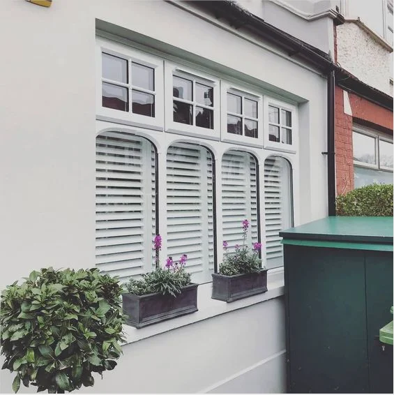 China interior wood furniture window blinds shades plantation shutters