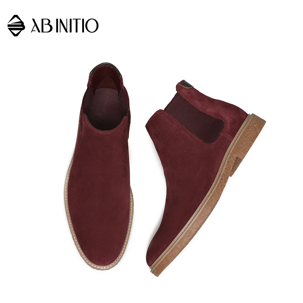 Индивидуальные Модные официальные мужские ботинки на платформе, ботильоны челси