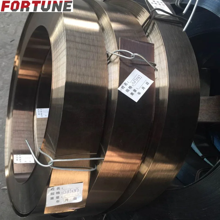 high tensile strength galvanized steel packing strapping from china manufacturer