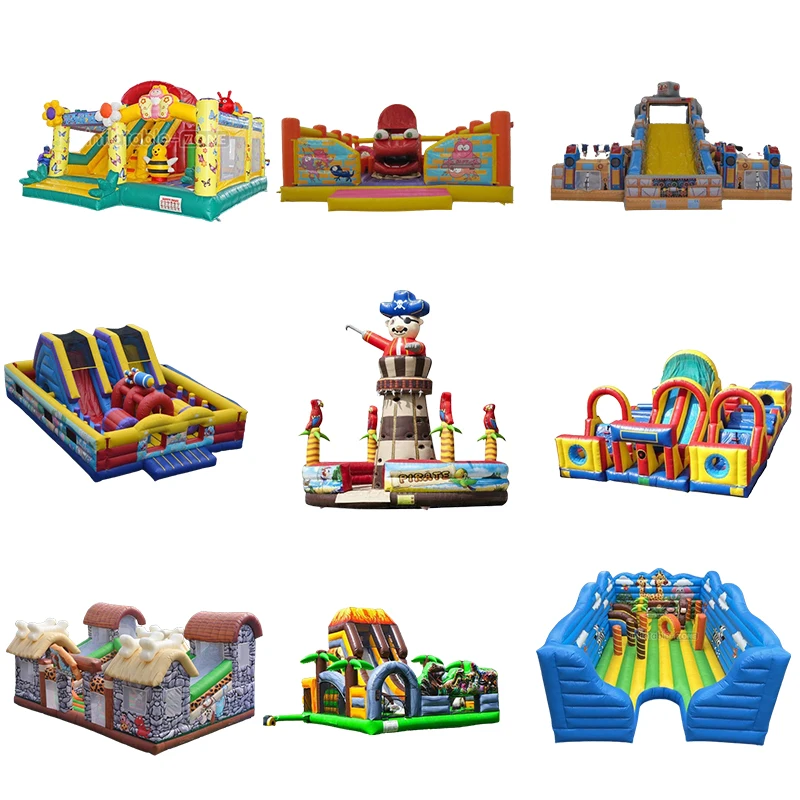 Commercial Air Jump Jumper Inflatable Water Slide Combo Adult Grade Bouncer Bouncy Castle Bounce House Jump With Blower Price