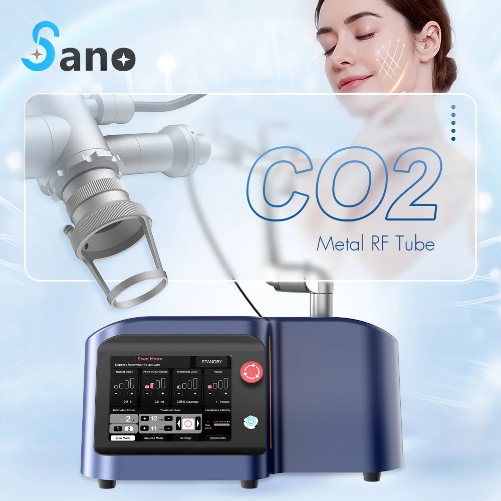 Portable fractional Co2 laser for skin rejuvenation/ Co2 fractional laser for scars removal & acne treatment