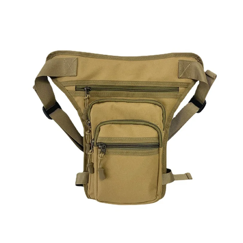 Wholesale Men Multi-Pockets Motorcycle Leg Bag Thigh Adjustable Male Outdoor Riding Sports Leg Bag Motorcycle Saddle Bags