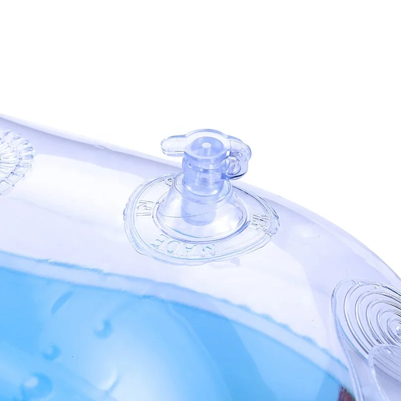 Baby Inflatable Ring Baby Neck Inflatable Wheels for Newborns Bathing Circle Safety Neck Float