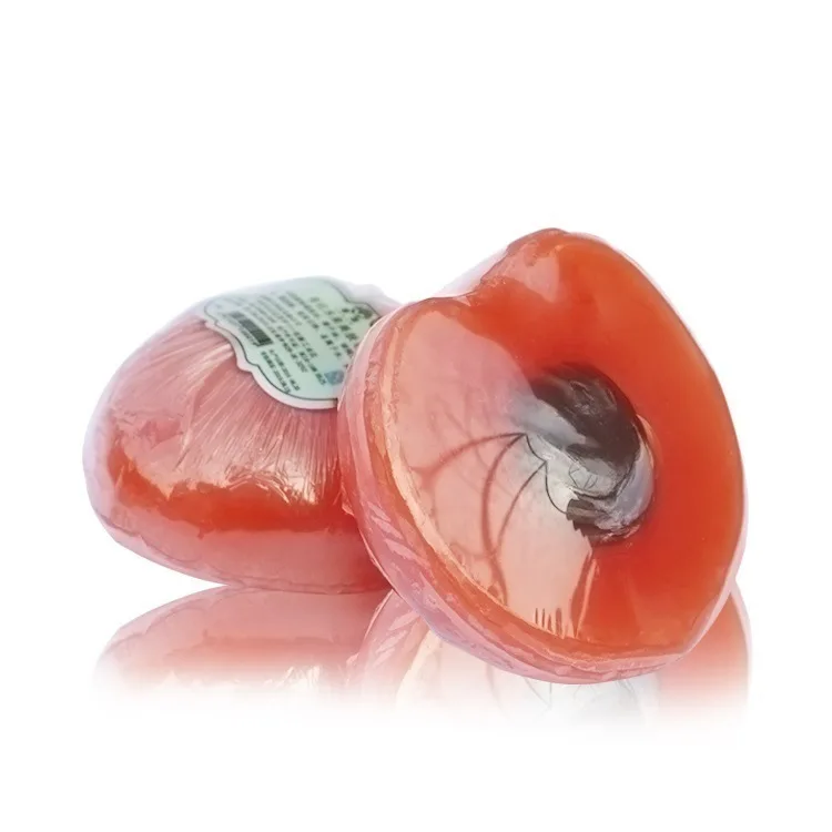 Wholesale Custom Organic children Handmade Soap bar Washing Hand Soap fruit Shape Baby face Bath Soap bar