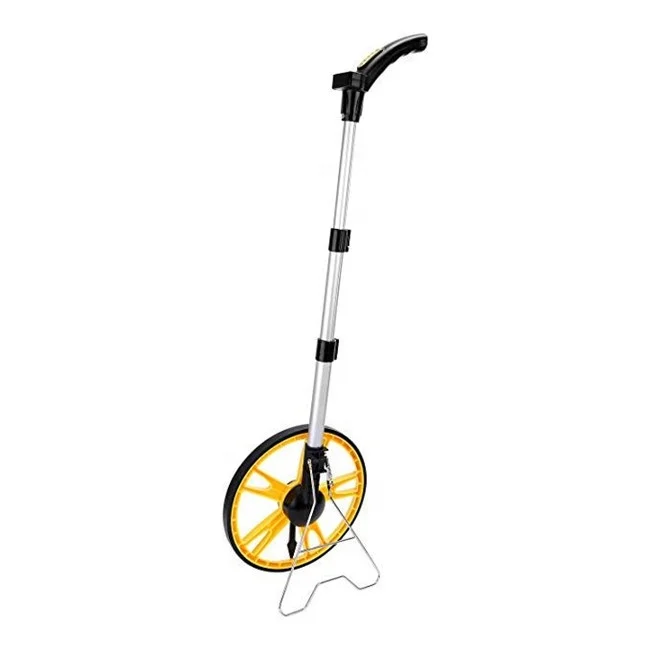 Telescoping digit walking rolling meter single precision measuring wheel distance measuring tool