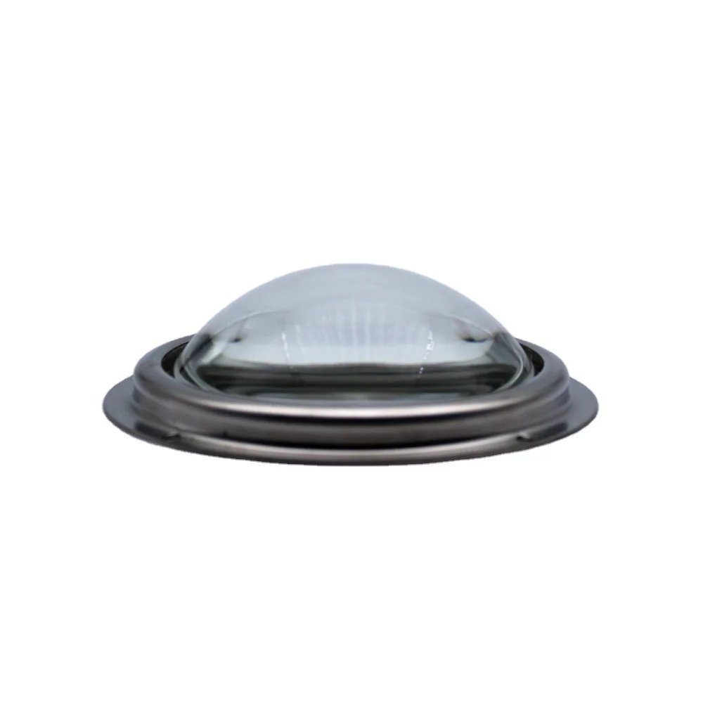 100mm borosilicate glass lens cob led underwater lights lighting optical lenses wide angle for led