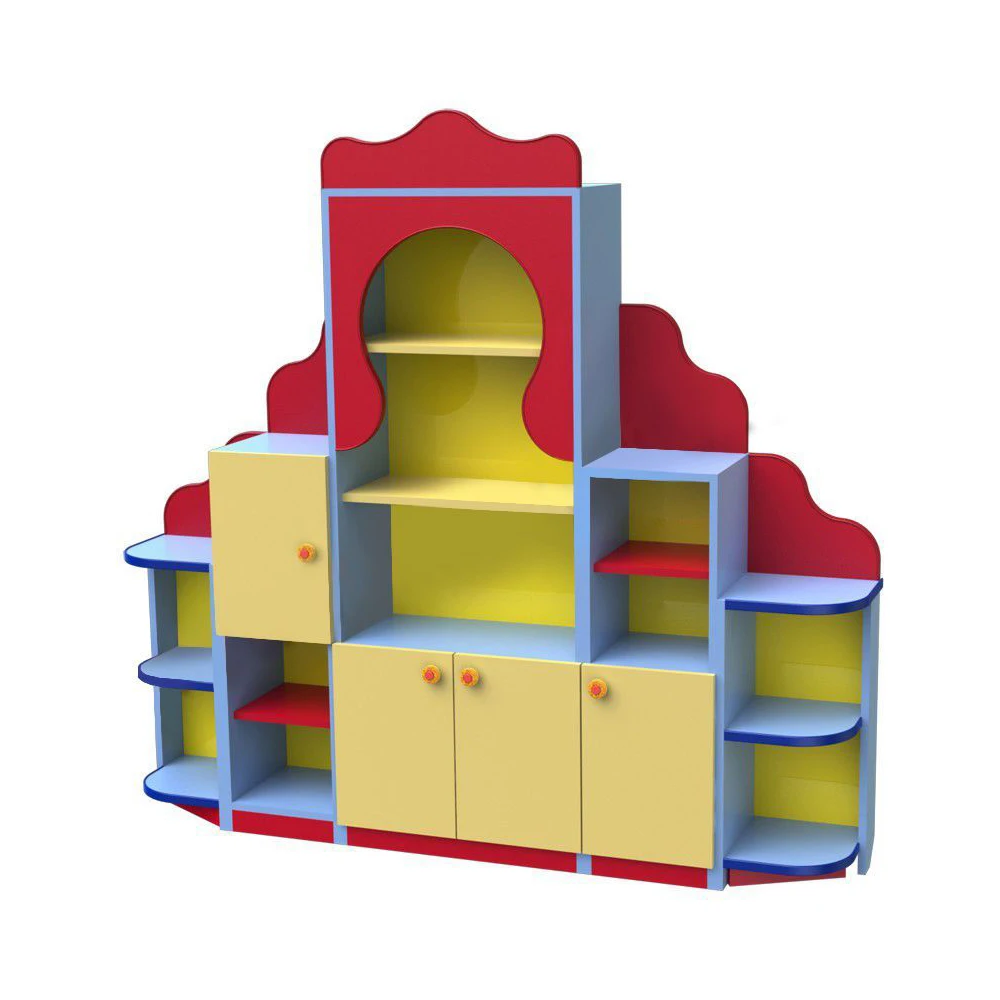 New Design Modern Style Eco-friendly L-VOC E0 Class Chinese Fir Block Board Kids Wood Cabinet with ISO9001/14001