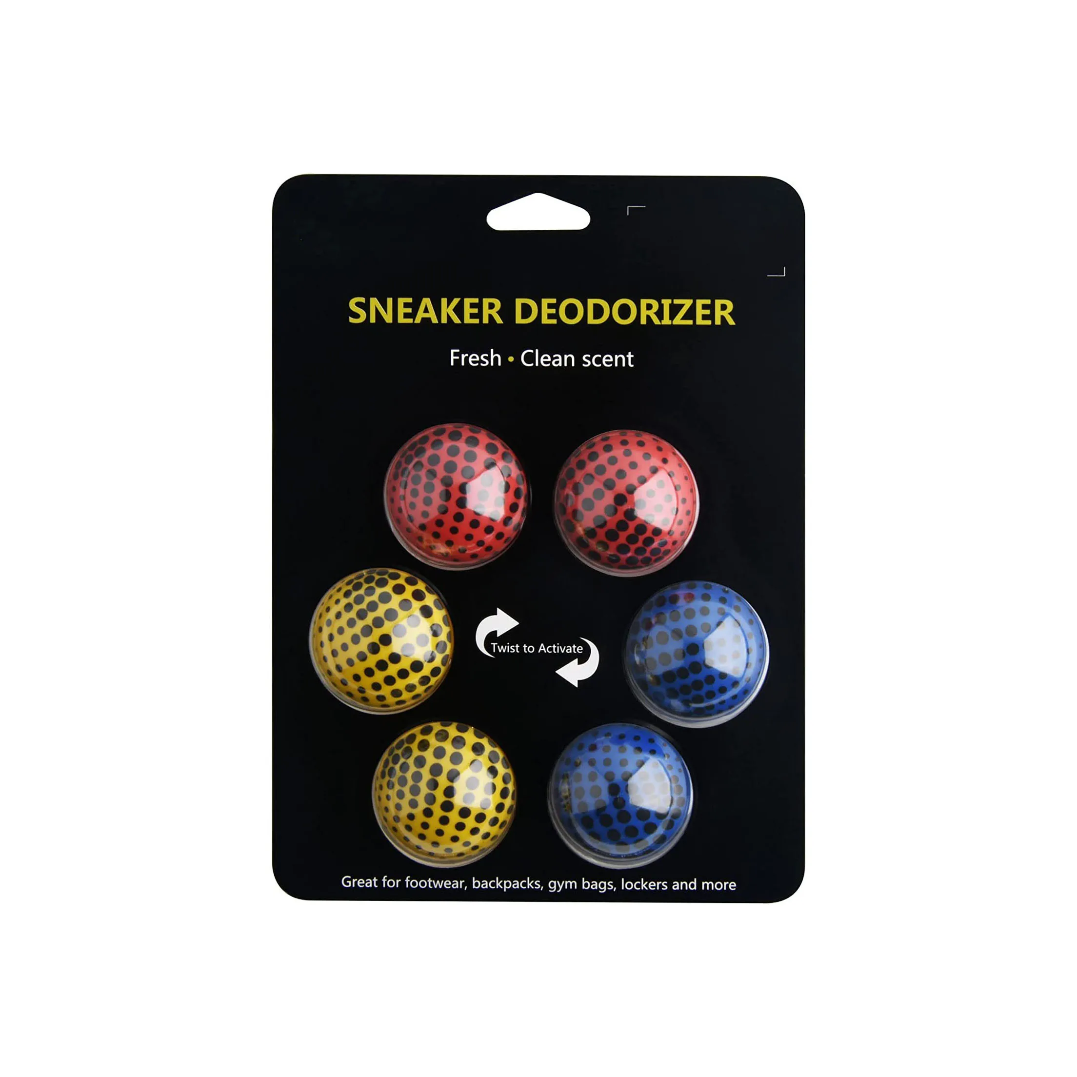 Sneaker Deodorizer Balls Shoe Odor Eaters Deodorant Ball for Gym Bag Locker Closet Car Lasting Odor Eliminator Air Fresheners