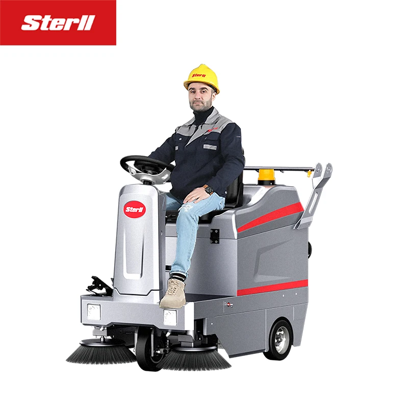 Sterll ST1 Good Quality Convenient Mini Sweeper Machine Industrial Floor Cleaning Machine Ride On Floor Sweeper