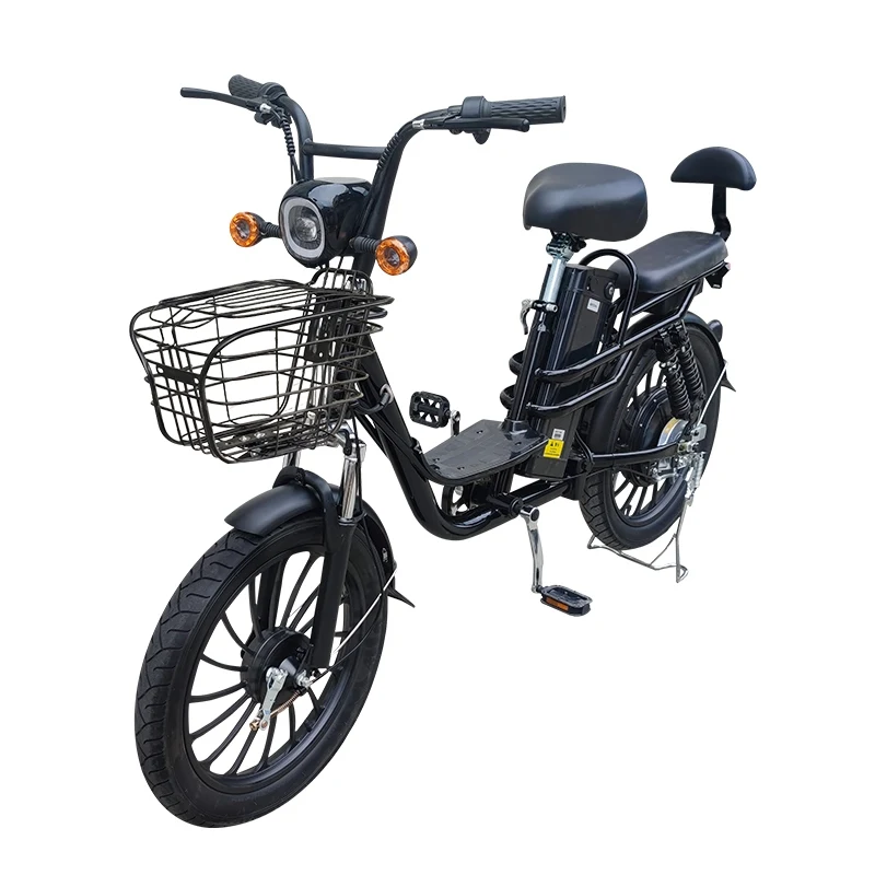 2024 hot sale 48V Electric Bike Dual Suspension with 20inch Fat Tire brushless gearless motor