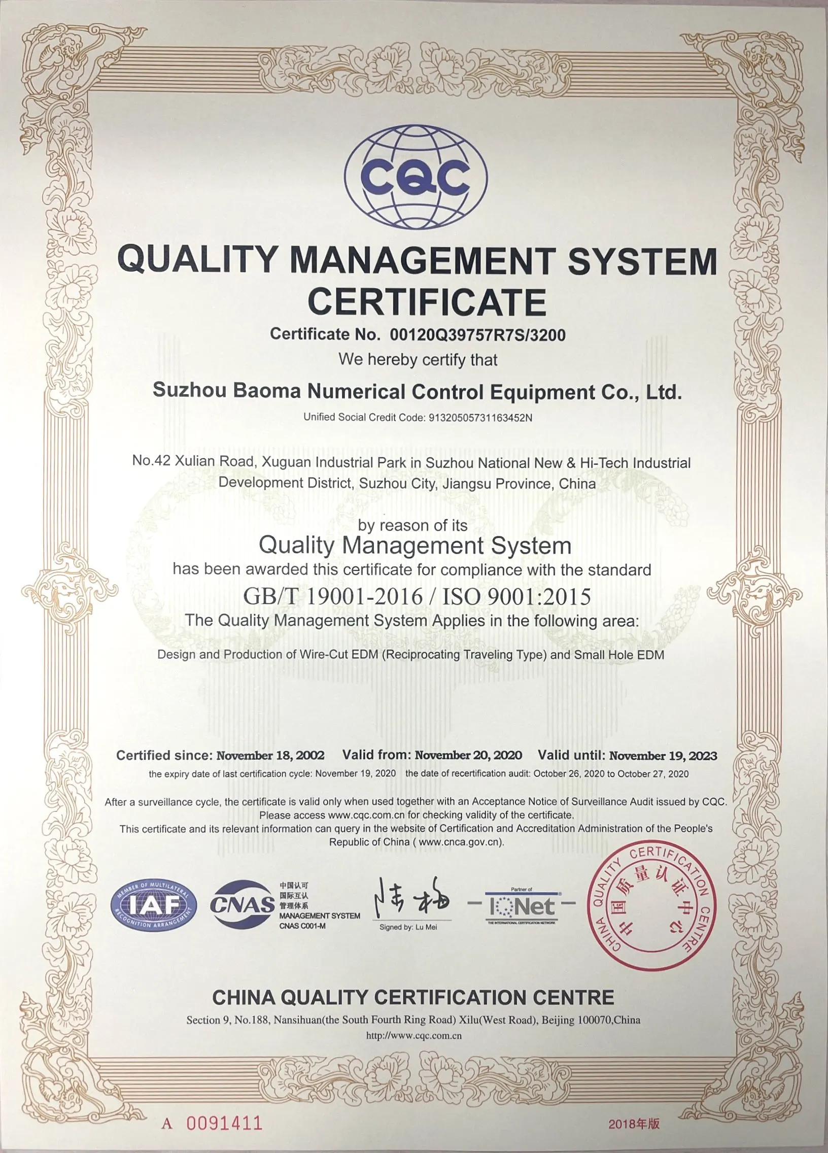 Classical High performance EDM drilling machine(BMD703-400CNC)