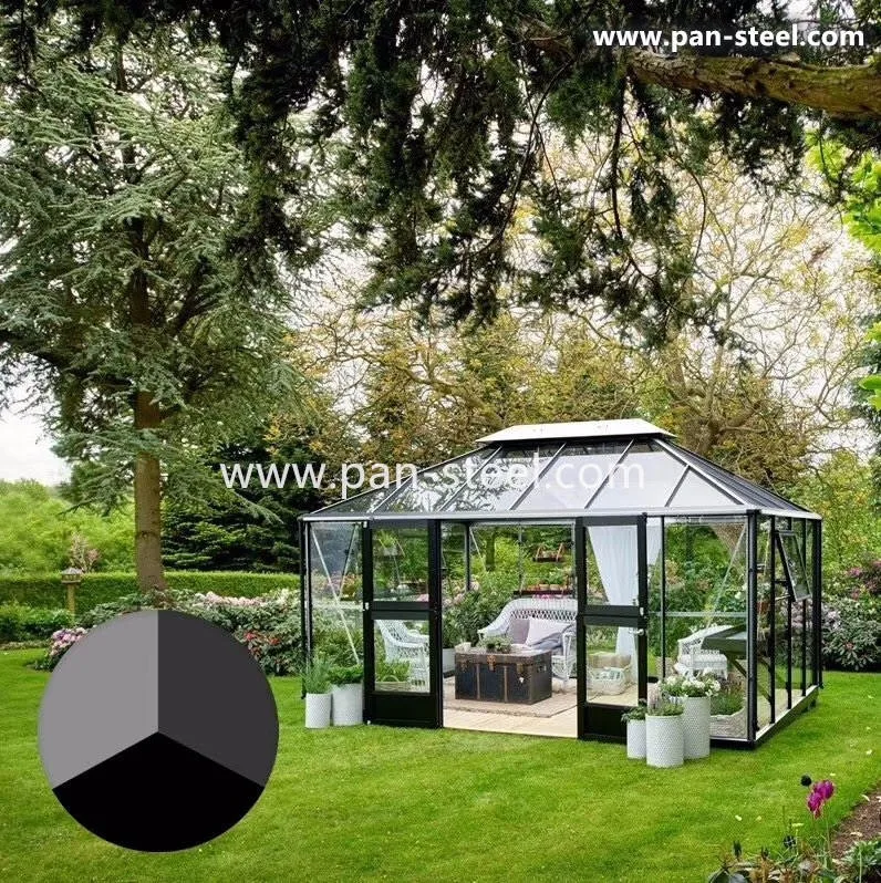 Modular Prefab Four Season Solarium Hollow Outdoor Garden Low-e Tempered Glass steel Sunlight Room The Small Sunny Sunshine