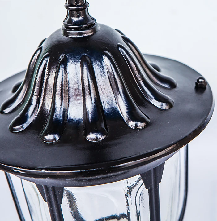 Wholesale Classic outdoor Post Head Exterior Top Post Lantern garden main gate Base Pole Pillar light