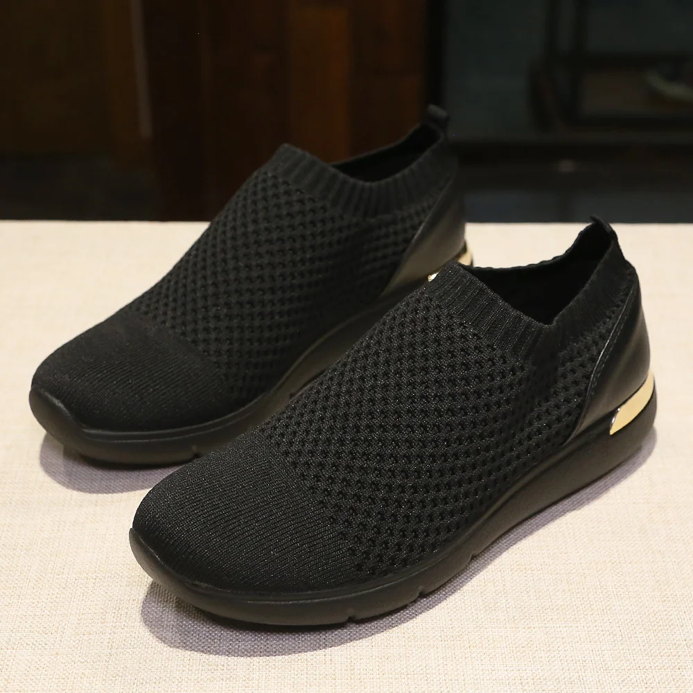 Оптовая продажа, женские повседневные дышащие кроссовки, дизайнерская Высококачественная спортивная женская обувь, новая стильная женская обувь на массивной подошве