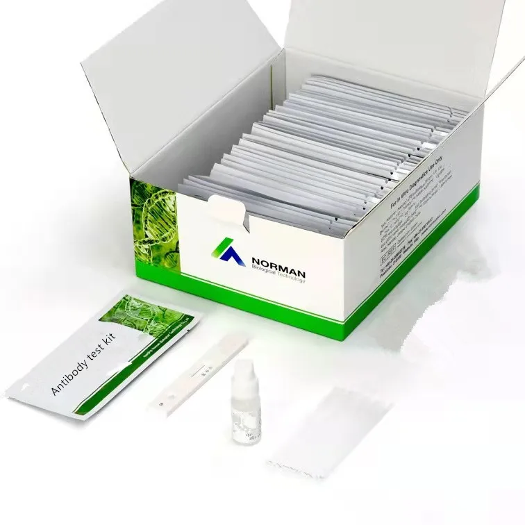 
NORMAN Colloidal Gold Hot Sell IGG IGM Antibody Test Kit 