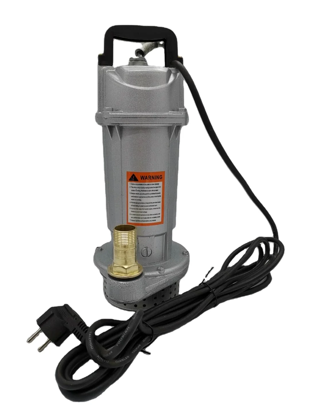QDX Series 0.75kw 1hp High Pressure Submersible Irrigation Pump with 1.25 Inch Outlet OEM Motor Power Water Distribution-Pumps
