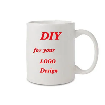 
Free Sample oem new bone custom sublimation reusable porcelain personalised mugs plain white coffee ceramic mug 