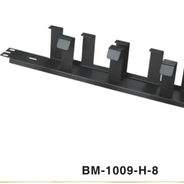High Quality metal rack mount rj45 1U cable management